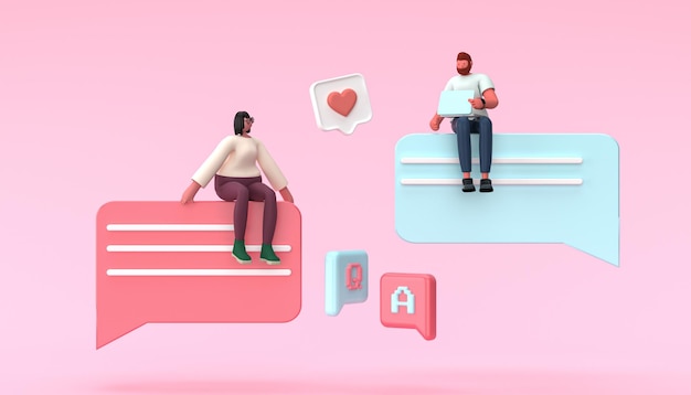 escena de la vida de internet