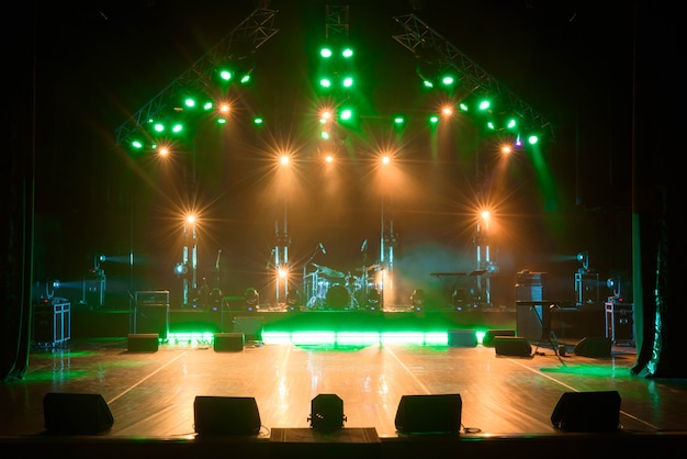 Escenario gratis con luces