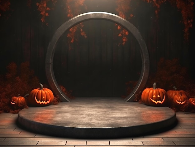 escenario para halloween