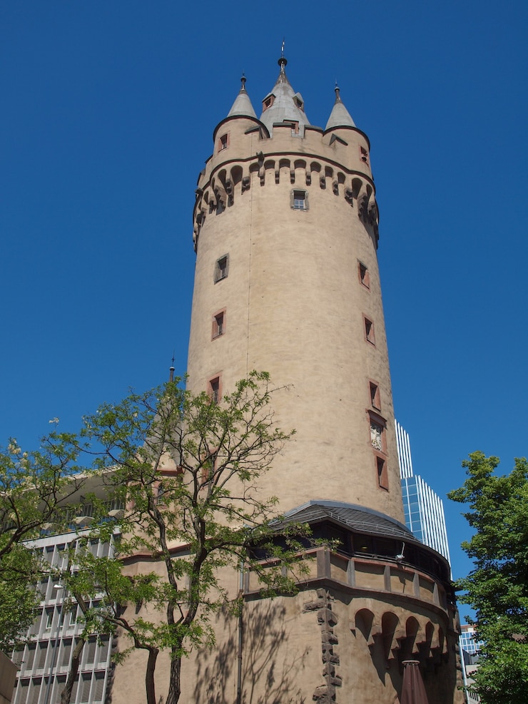 Foto eschenheimer turm, frankfurt