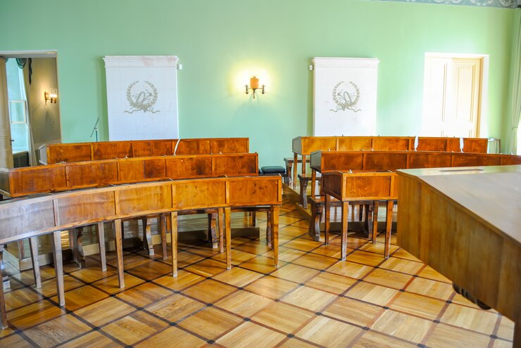 Foto escola de gramática antiga