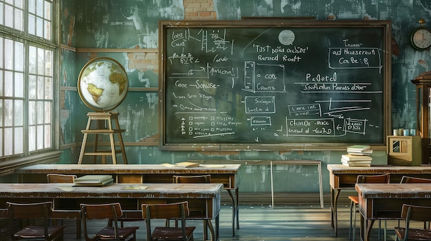 Escola em sala de aula