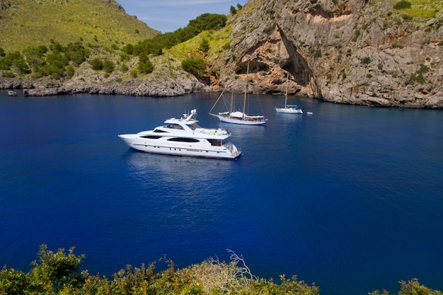 Escorca Sacalobra en el Mediterráneo norte de Mallorca