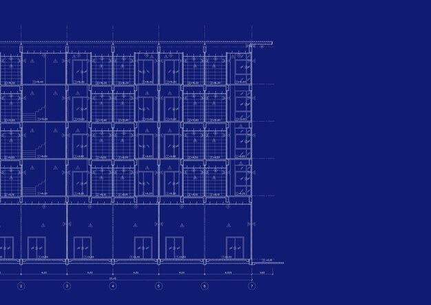 Escreva uma arquitetura blueprint para a construção