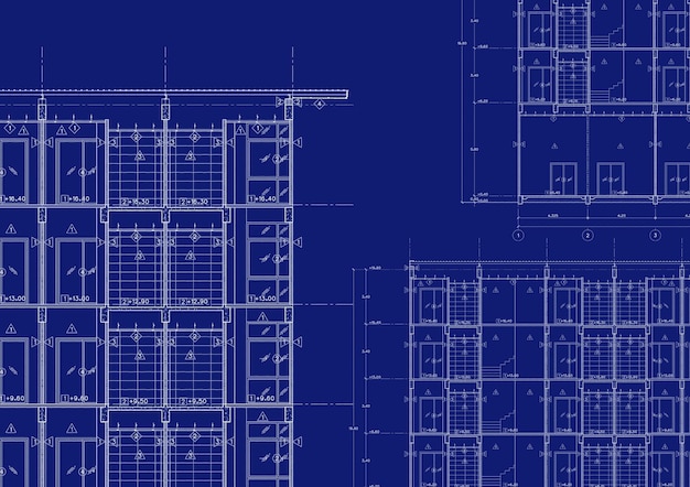 Escreva uma arquitetura blueprint para a construção