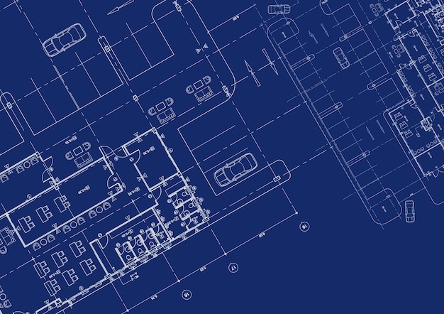 Escreva uma arquitetura blueprint para a construção