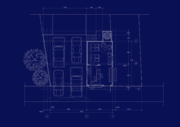 Escreva uma arquitetura de projeto para construção