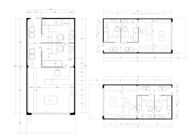 Foto escreva uma arquitetura de projeto para construção