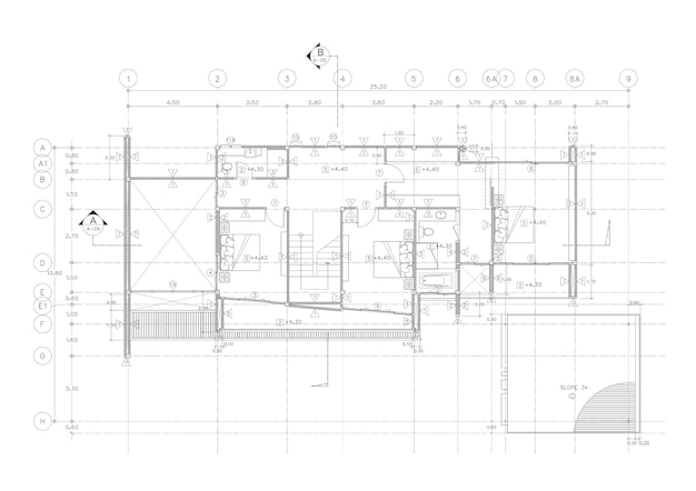 Escreva uma arquitetura de projeto para construção