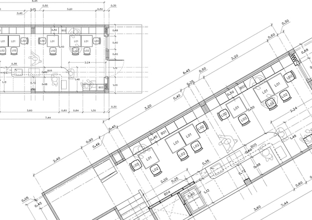 Escreva uma arquitetura de projeto para construção