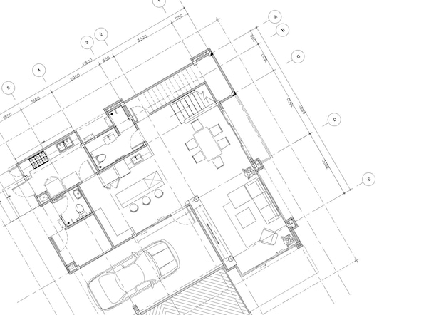 Escribe un modelo de arquitectura para la construcción.