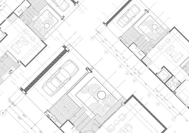 Foto escribir un plan de arquitectura para la construcción