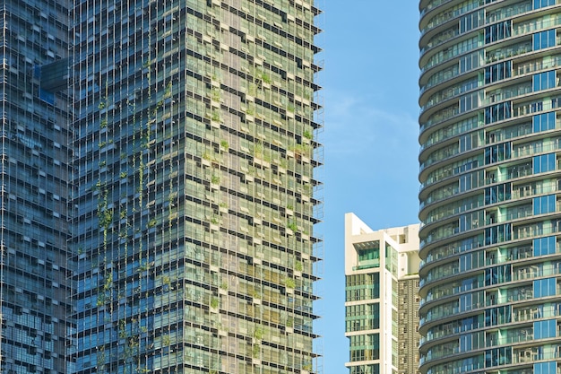 Escritório Morden no centro de Kuala Lumpur