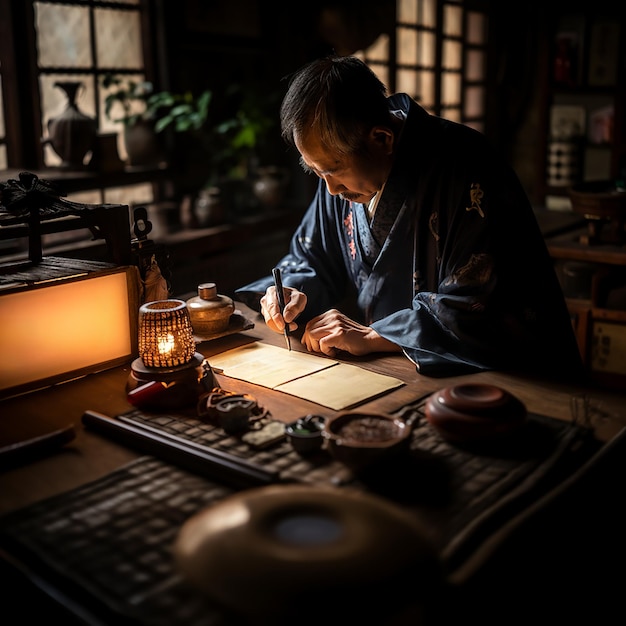 escritura japonesa