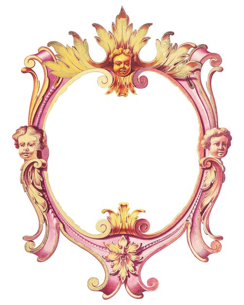 Escudo de armas adhesivo de marco png fondo transparente