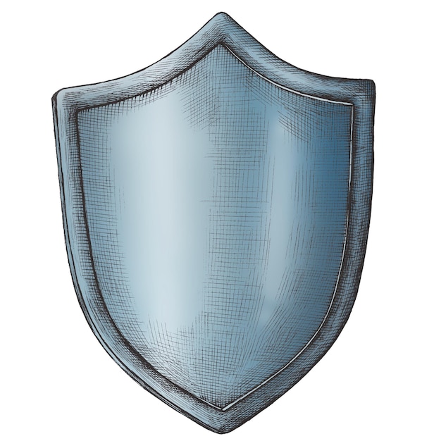 Escudo azul png clipart antiguo