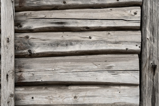 Escudo con una gran cantidad de textura de troncos de madera paralelos