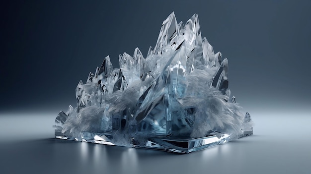 escultura de hielo