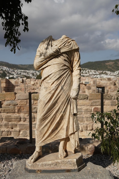 Escultura no Castelo de Bodrum Mugla Turquia