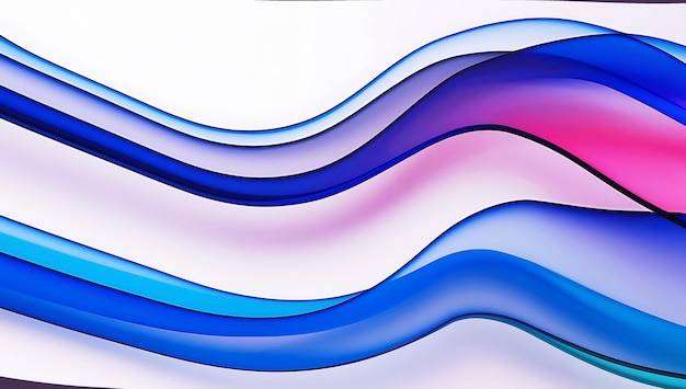 La escultura de vidrio azul abstracta de Dale Chihuly se muestra sobre un fondo blanco