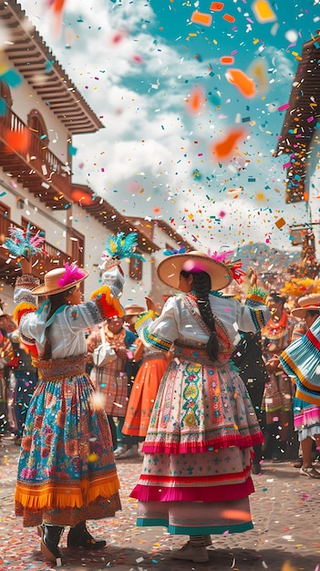 La esencia de las actividades comunitarias del vecindario Celebraciones festivas y fotos cautivadoras