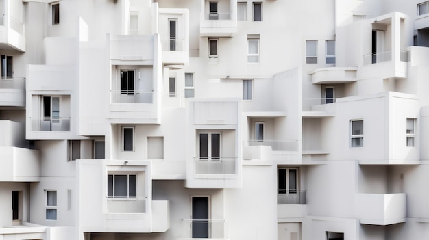 Foto la esencia de la fotografía abstracta arquitectónica