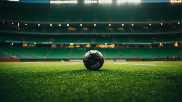 La esencia del juego El fútbol renderizado en 3D como foco central en un deporte impresionante