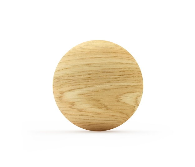 Esfera o bola de madera