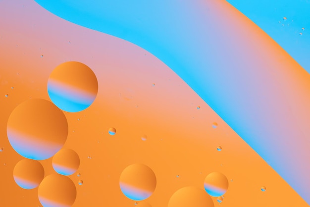 Esferas coloridas con un efecto de gradiente suave