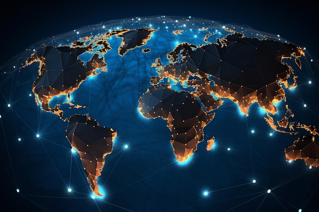 Esferas em Rede Uma Representação Abstrata da Conectividade Global