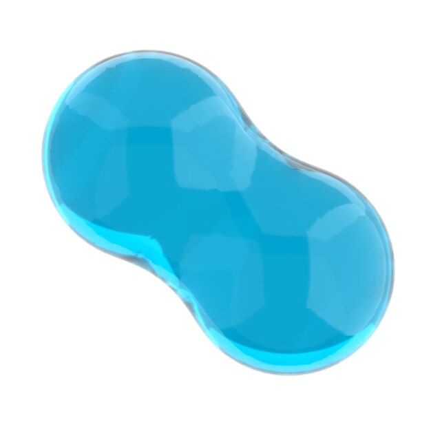 Esferas fusionadas en forma 3D