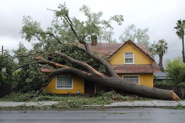 Esforzos de recuperación de árboles caídos y tormentas