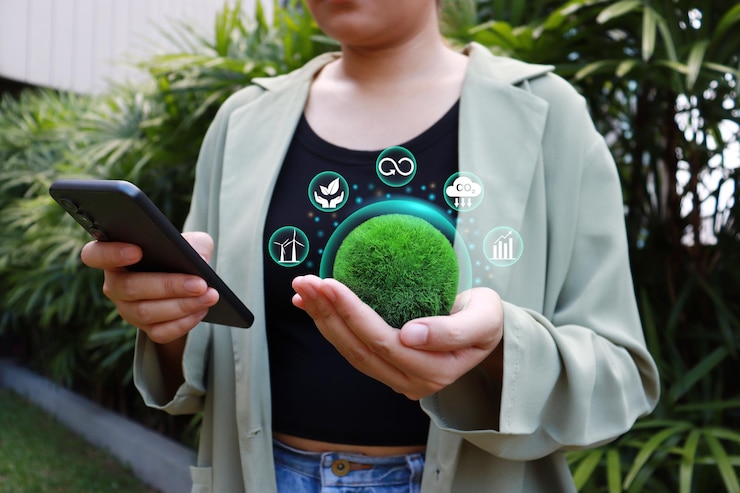 Foto esg ambiente social e governança negócios verdes investimento sustentável economia verde