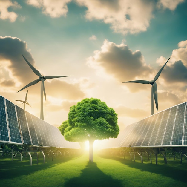 ESG energía verde industria sostenible