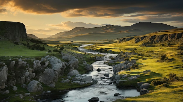 Foto eslovaquia muranska planina paisaje de montaña verde hd fondo de pantalla de fondo de escritorio de pantalla