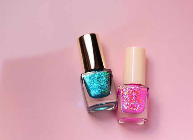 Esmalte de dedo maquiagem cosmético de beleza