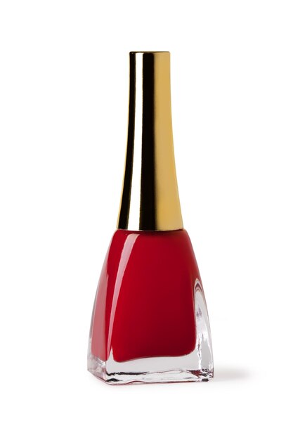 esmalte de uñas rojo