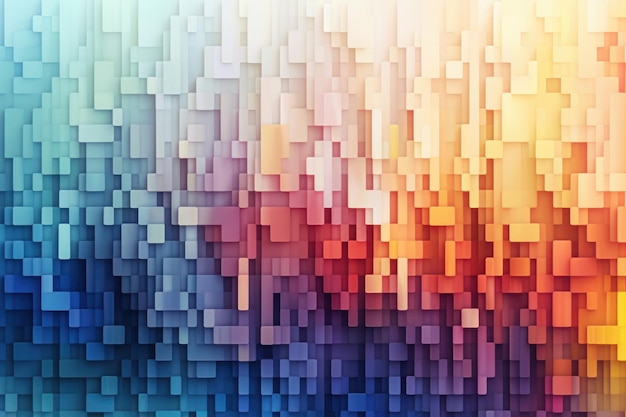 Espacio de copia de armonía pixelada