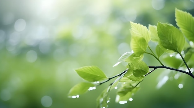 Espacio de copia de fondo verde Concepto de ecología y medio ambiente