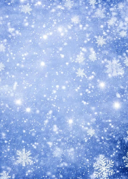 espacio de invierno de fondo de nieve