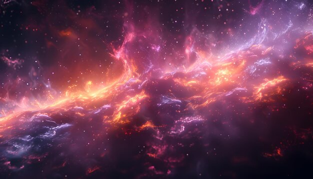 un espacio lleno de estrellas y galaxias