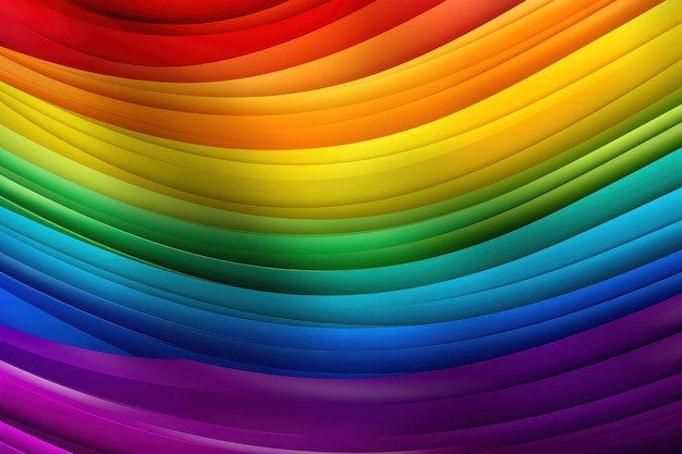 Foto espacio de paleta de colores ondulados abstractos para su diseño
