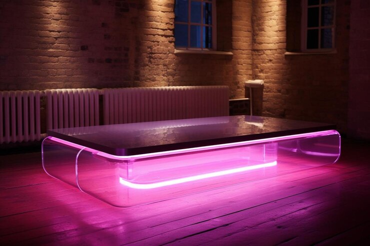 Foto espacio de reuniones contemporáneo con una pestaña flotante elegante