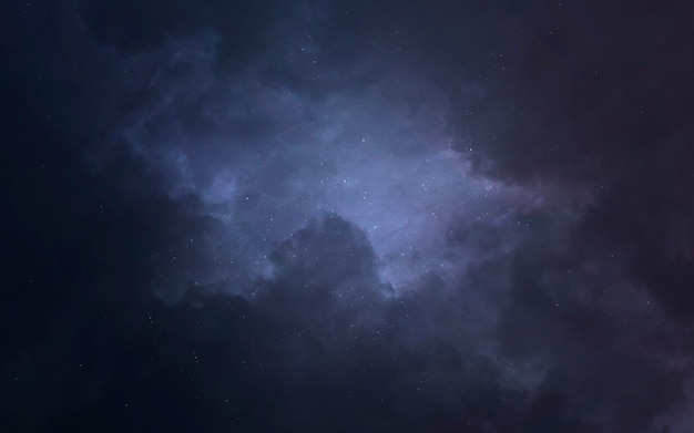 Espaço profundo. papel de parede de ficção científica, planetas, estrelas, galáxias e nebulosas em uma imagem cósmica incrível. elementos desta imagem fornecidos pela nasa