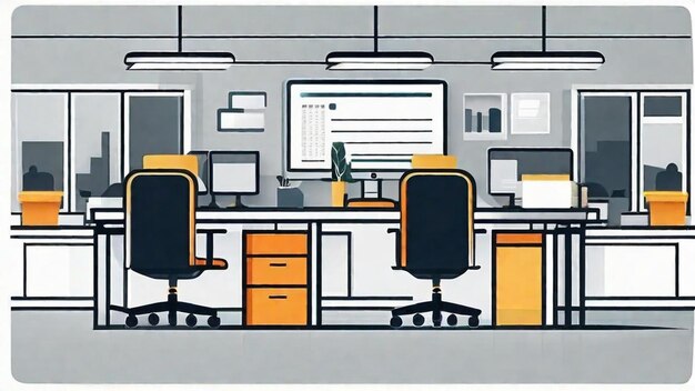 Foto espaços de trabalho corporativos que encorajam o trabalho em equipe