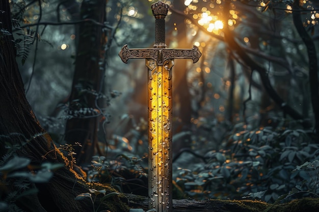 Espada Encontrada na Floresta