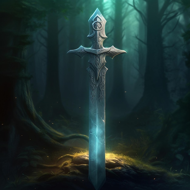 Espada mágica antigua