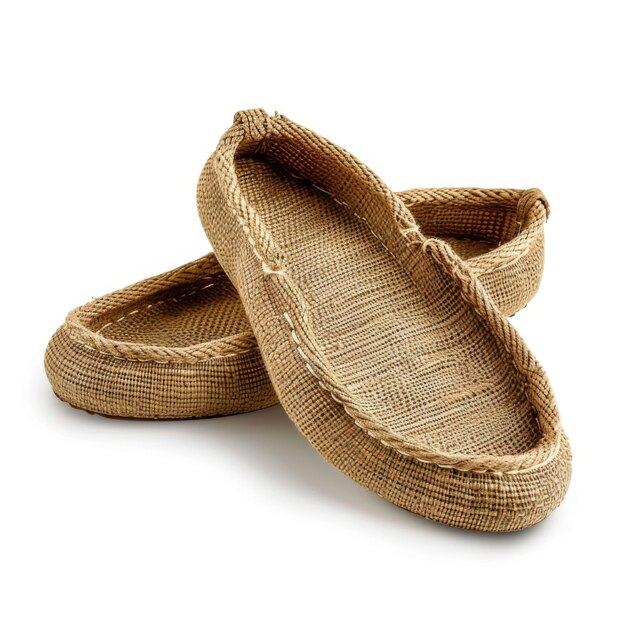 Espadrilhas têxteis isoladas