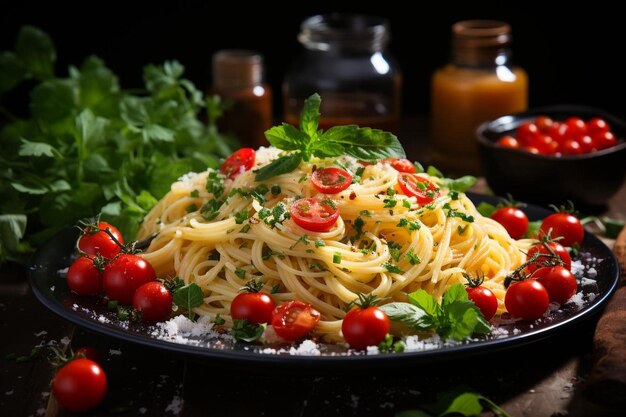 Espaguete Aglio e Olio Clássico