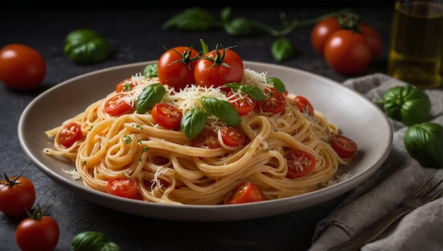 Espagueti muy delicioso.